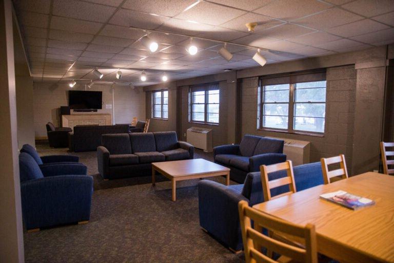 Beherens Hall Lobby with open seating